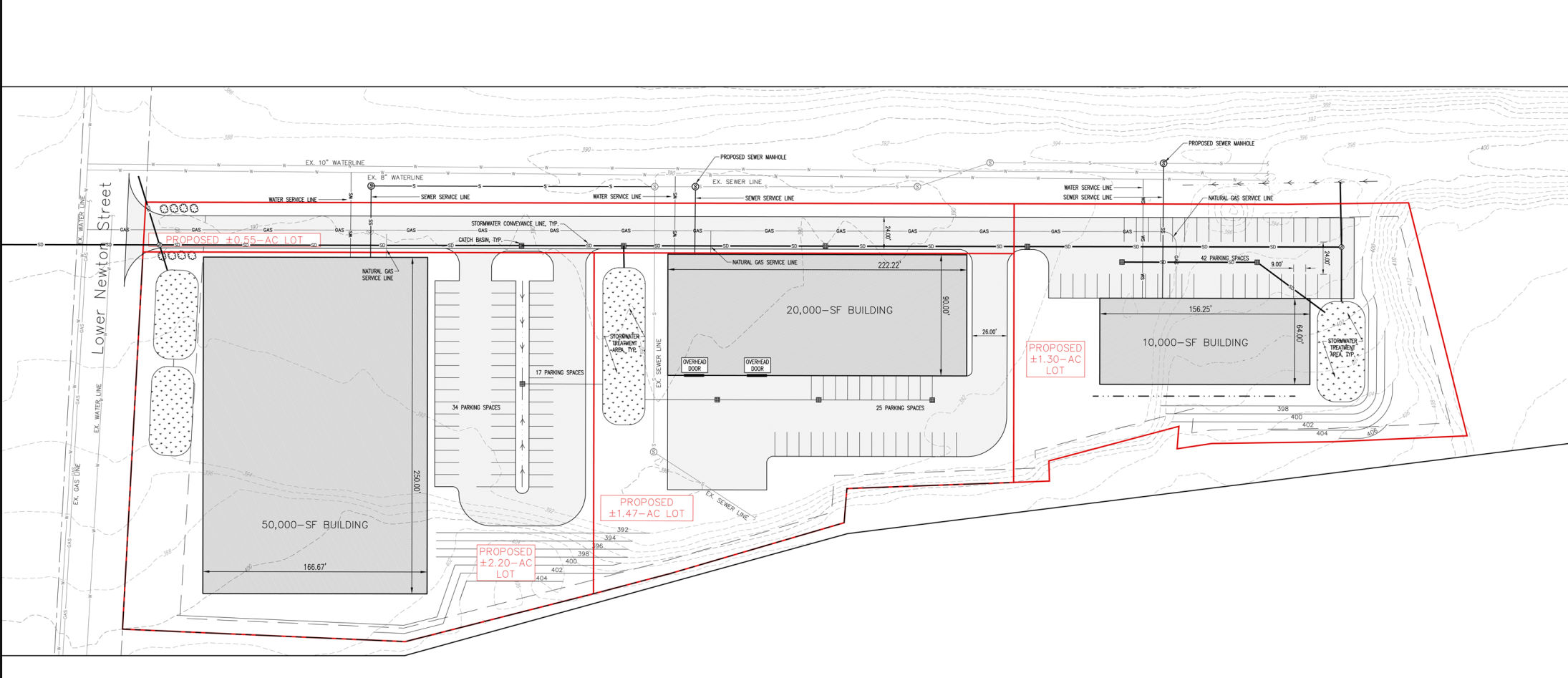 Fonda site plan
